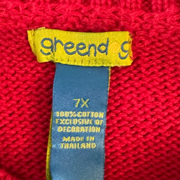 Green Dog Boys Holiday Train Sweater - Picture 4 of 6